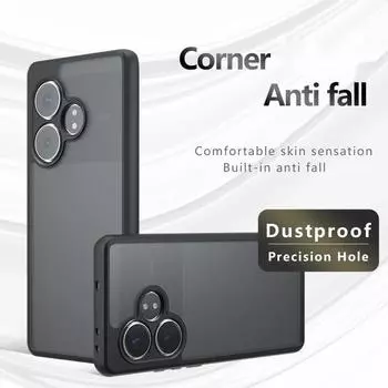 Матовый жесткий прозрачный чехол для телефона OPPO Realme GT Neo6 Neo 6 SE 6SE Neo6SE 5G прозрачный защитный чехол для камеры мобильного телефона Gt Neo6 прозрачный