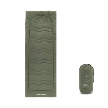 Матрас для кроватки Naturehike, складной, сверхлегкий, нескользящий, с двойной фиксацией, 860 г, защита от холода, сохранение тепла, приятный для кожи, легкий, теплый