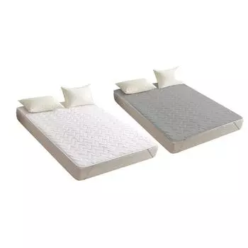 Матрас Профессиональный Противоскользящий Мягкий Удобный Дышащий Легкий в Уходе Односпальная Стеганая Кровать T White