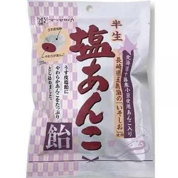 Matsuya Полусоленые конфеты с пастой из красной фасоли 60 гХрустящие жевательные конфеты с начинкой из красной фасоли produ Хрустящие жевательные конфеты с начинкой из красной фасоли 1