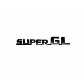 Matte Black Hiace (200 Series) SUPER GL Emblem