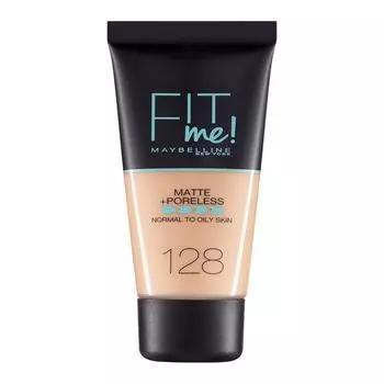 Matte Poreless Foundation от Maybelline Fit Me 128 Теплый