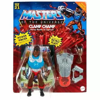 MATTEL 2021 MASTERS OF THE UNIVERSE ORIGINS Делюкс фигурка CLAMP CHAMP MOTU Легенда Преисподней Битва 5.5 дюймов Хи-Мэн [Товар]