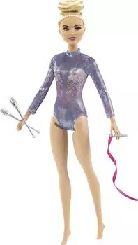 Mattel Барби Ритмичная блондинка - Гимнастка,