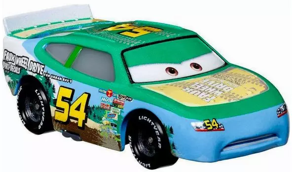 Mattel Cars Diecast Mini Car 1 Pack Johnny Blamer Car Movie Anime JOHNNYBLAMER Piston Cup Racer Product 2023155 No.54 Disney-Pixa-Character [Item]