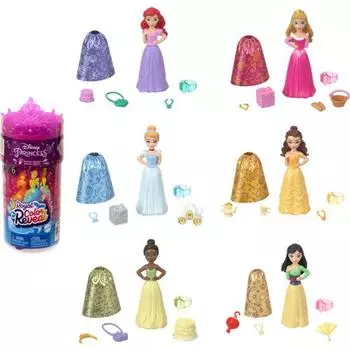 MATTEL Disney/Disney Princess представляет цветную коллекцию! Волшебство Воды (Мини-кукла Surprise Collection 2) [Набор сюрпризов] [Кукла-наряд] [Мини-кукла, аксессуар