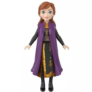 MATTEL Disney/Frozen Анна (Мини Кукла 1) [Кукла-наряд] [3 и старше] HLW99
