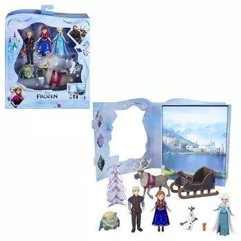 MATTEL Disney/Frozen Классическая книга рассказов (Мини-кукла) [Кукла-наряд/игровой набор] [от 3 лет] [Подарок] HLX04