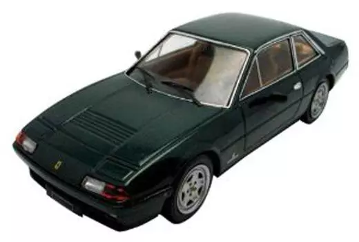MATTEL DL Ferrari 412 1985 Elite Готовый продукт 1/43 (Матовый зеленый)