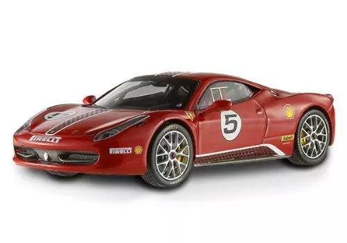 MATTEL Ferrari 458 Challenge No5 Completed Product 1/43 (Red)