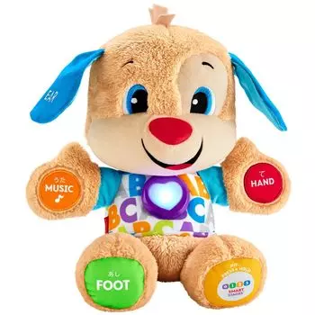 Mattel Fisher Price Sing и HNH20 (MATTEL) (цена фишера) разговаривать! Двуязычный/Собачка [Игрушка для малышей] [Образовательный/Английский/Иностранный язык] [Мягкая игрушка]