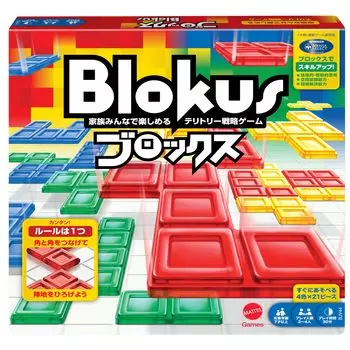 Mattel Game Blokus Настольная игра Развивающая игра для игроков от 7 лет и старше BJV44 2-4