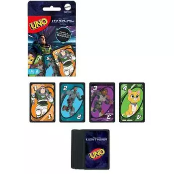 Mattel Game UNO Базз Лайтер [7 лет и старше] HND69 Черный