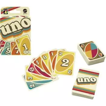 Mattel Game Uno Iconic 1970s Edition [7 лет и старше] GXV43