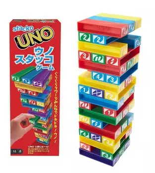 Mattel Game UNO Uno Stucco Balance Game Игра для вечеринок для игроков от 7 лет и старше 43535 2-10