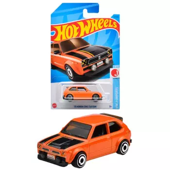 MATTEL Hot Wheels Basic Car 73 Honda Civic Custom [3 years old ~] HNK33