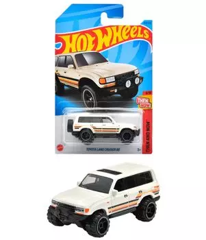 MATTEL Hot Wheels Базовая машинка Toyota Land Cruiser 80 лет HNK42 [3 ~]
