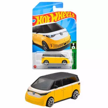 MATTEL Hot Wheels Базовая машинка Volkswagen ID BUZZ [от 3 лет] HNK24