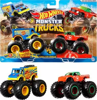MATTEL HOT WHEELS Mattel Hot Wheels Monster Truck 2 Pack [Товар]