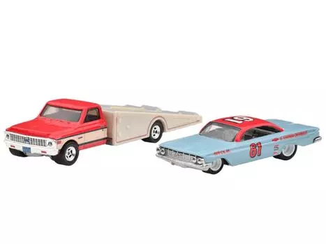Mattel Hot Wheels Scale Team Transport U Case Impala Chevy Lamp 1:64 Грузовик 61 и 72 [Предмет]