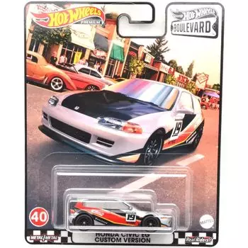 MATTEL HOTWHEELS BOULEVARD SERIES CIVIC EG CUSTOM Mattel Hot Wheels Scale Boulevard Series Civic EG Custom 164SCALE HONDA VERSION 164 Honda
