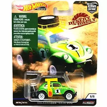MATTEL HOTWHEELS CULTURE DESERT RALLY BAJA Mattel Hot Wheels Scale Culture Desert Rally Baja 164SCALE CAR - VOLKSWAGEN BUG 164 Car Volkswagen