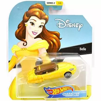 MATTEL HOTWHEELS DISNEY CHARACTER CARS SERIES 2 Mattel Hot Wheels Scale Disney Character Cars Series 2 164SCALE BELLE 164 BELLE