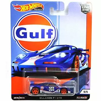 MATTEL HOTWHEELS КУЛЬТУРА McLaren F1 Mattel Hot Wheels масштаб КУЛЬТУРА ЗАЛИВ McLaren F1 1:64SCALE CAR -GULF - GTR 1:64 АВТОМОБИЛЬ - - ГТР