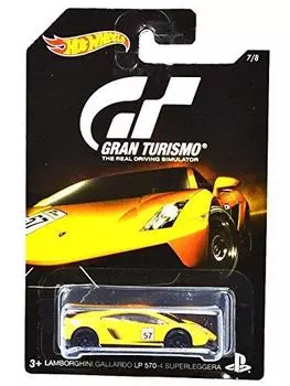 MATTEL HOTWHEELS Mattel Hot Wheels GRAN TURISMO LAMBORGHINI GALLARDO (YELLOW) Gran Turismo Lamborghini Gallardo (YELLOW)