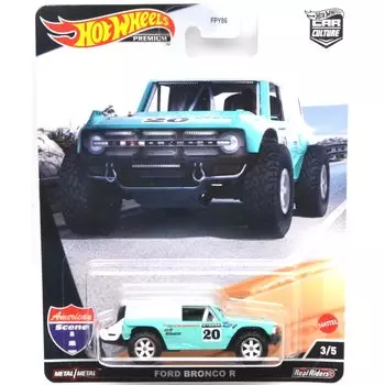 MATTEL HOTWHEELS Mattel Hot Wheels Масштабная автомобильная культура Американская сцена Ford Bronco R 164 -