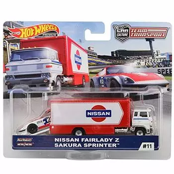 MATTEL HOTWHEELS Mattel Hot Wheels scale Culture Team Transport Nissan Fairlady Sakura 164 Car & Sprinter