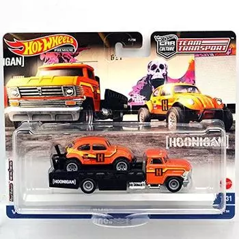 MATTEL HOTWHEELS Scale Team Transport L Case Hauler Volkswagen Baja 164 Horizon & Bug [Item]