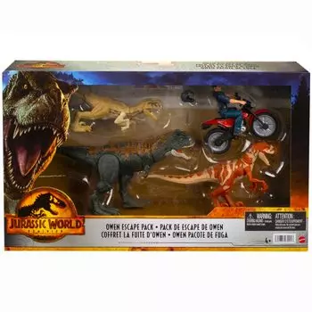 Mattel Jurassic The New Ruler Legacy Collection Mattel Deluxe Figure Pack Owen Escape 2022 LEGACY COLLECTION MATTEL 2022 Deluxe Figure Vehicle Pack