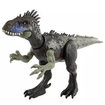 Mattel Jurassic World Dino Truckers Wild Roar Говорящая фигурка Dryptosaurus DRYPTOSAURUS 2022 Фильм Юрский динозавр Фигурка Товары Рев