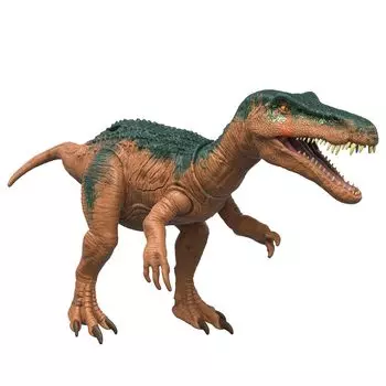 Mattel JURASSIC WORLD Хикару Барионикс возрастом 10 лет и повреждениями HTP68! [Игрушка динозавр] [Общая длина приблизительно. 38см] [4 вверх] зелёный