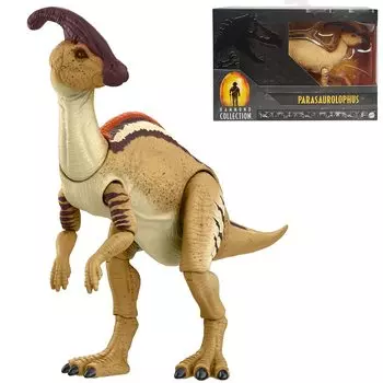 Mattel JURASSIC WORLD Lost Park Hammond Collection Паразауролофы возрастом лет и HFG70 Brown Small World/Jurassic [8 вверх] коричневый