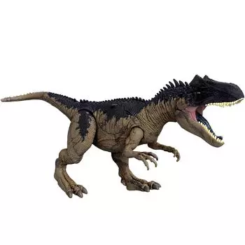 Mattel Jurassic World New Ruler Ревущий Аллозавр лет и HFK06 бежевый большой (МИР ЮРСКОГО ПЕРИОДА) Повреждать! [Общая длина приблизительно. 50см] [4 вверх]