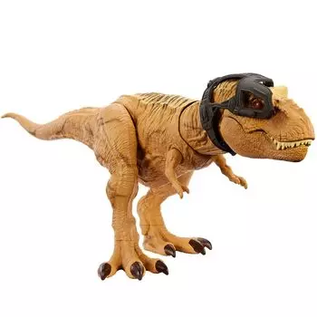 Mattel Jurassic World Side Roaring 49 лет и HNT62 Attack! T-Rex [Общая длина: приблизительно. см] [4 вверх]