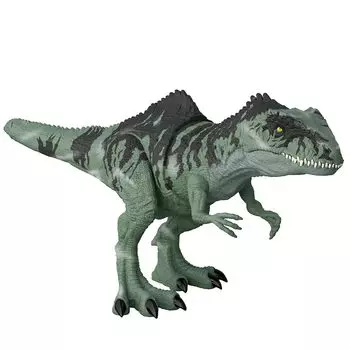 Mattel Jurassic World Супер Ревущий Гиганотозавр Возраст около лет и (МИР ЮРСКОГО ПЕРИОДА) Кусается! [Игрушка Динозавр] [Общая длина: 55см] [4 вверх]