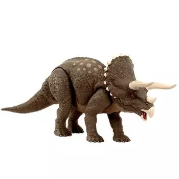 Mattel Jurassic World Трицератопс возрастом 88 лет и HPP88 (МИР ЮРСКОГО ПЕРИОДА) [Общая длина приблизительно. 45,7 см] [3 вверх]