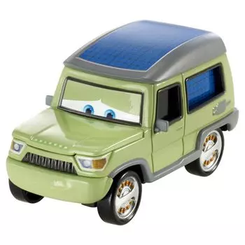 MATTEL Mattel Cars 2013 Diecast Car Miles Axelrod with Open Hood CARS PALACE CHAOS MILES AXLEROD WITH OPEN HOOD Chase / CHASE