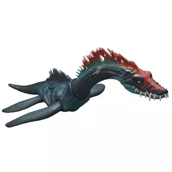 Mattel Мир Юрского периода (МИР ЮРСКОГО ПЕРИОДА) Большая фигурка динозавра Styxosaurus для детей, большая подвижная игрушка, общая длина: приблизительно. 37,8 см. Возраст от 4 лет и старше.