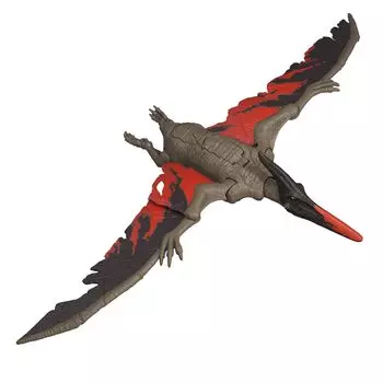 Mattel Мир Юрского периода (МИР ЮРСКОГО ПЕРИОДА) Фигурка Рев Птеранодона Детская Фигурка Динозавра Игрушка Общая Длина: приблизительно. 20,2 см Возраст 4 года и старше Коричневый