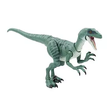 mattel Мир Юрского периода МИР) Коллекция hammond Velociraptor delta фигурки для детей игрушки динозавры Общая длина: приблизительно. 21см От 8 лет зеленый