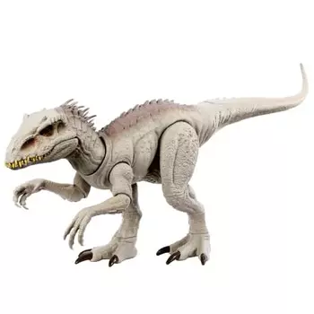 Mattel МИР ЮРСКОГО ПЕРИОДА Супер экшн! Хикару Индоминус Рекс [Общая длина: приблизительно. 60 см] [4 года и старше] HNT63