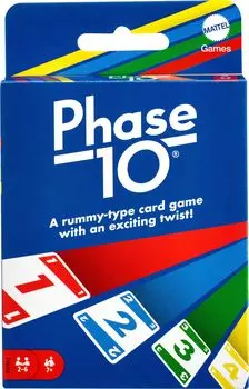Mattel Phase 10 Картонная игра (Импортировать)