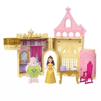 MATTEL Princess Belle и Oshiro Oshiro Mini и аксессуары для возрастов и HLW94 Disney/Disney (Серия «Касанеру»! кукла) [Кукла-наряд/замок] [Дом