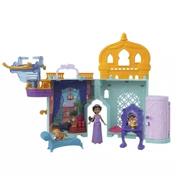 MATTEL Принцесса Жасмин и Оширо Мини Оширо и аксессуары для возрастных групп и HLW93 Disney/Disney (Серия «Касанеру»! кукла) [Кукла-наряд/кукла/замок]