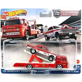 MATTEL Scale Team Transport K Case Mercury Comet Cyclone Ford HOTWHEELS164 1955 & C-800 [Предмет]