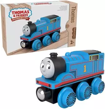 Mattel Thomas the Tank Engine Series Деревянные рельсы Томас лет и HBJ85 (Томас) [2 вверх] [Настоящее]